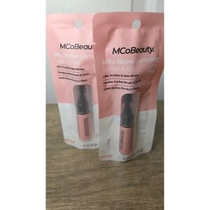 MCoBeauty Mini Brow Laminate Sculpt‎ & Set Clear 3mL Lot of 2 New